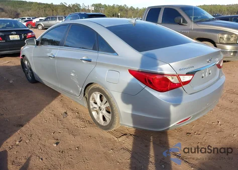 2011 Hyundai Sonata Limited z USA, uszkodzony, nr VIN 5NPEC4ACXBH022848